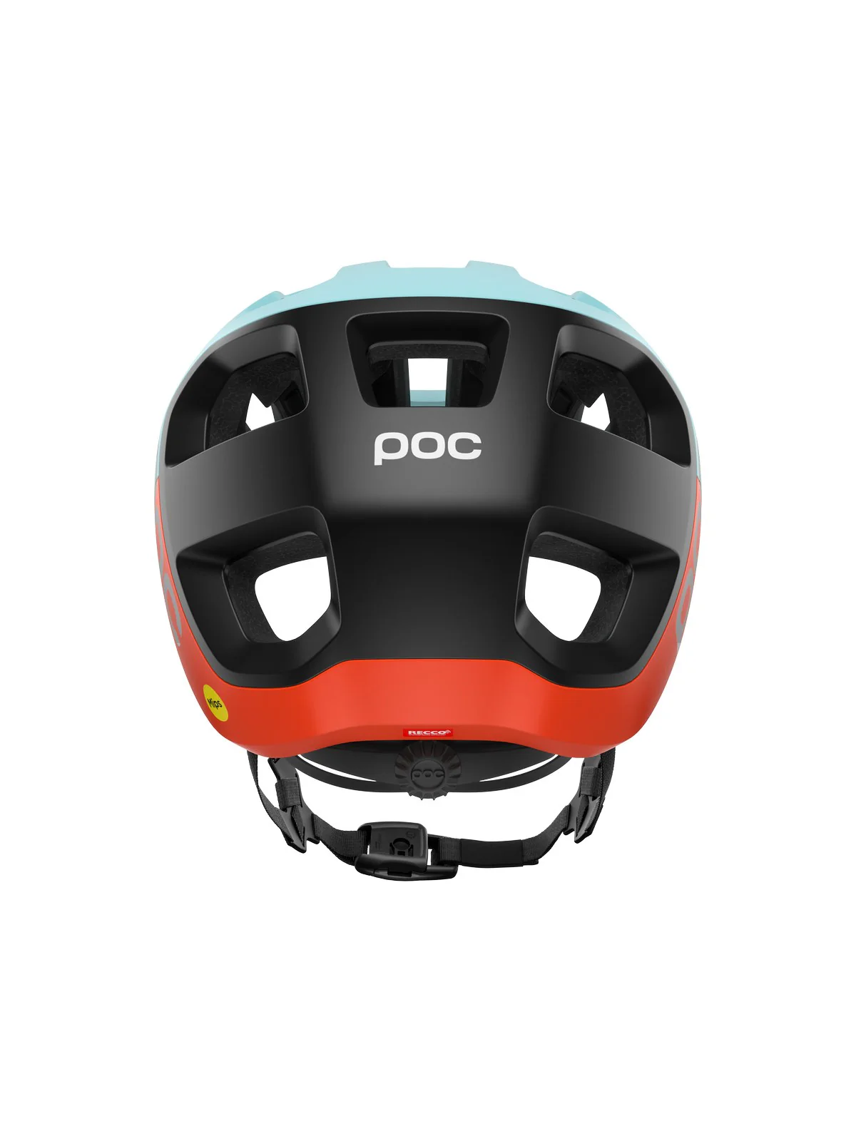 Kask rowerowy POC Cularis - Indi. Blue Matt/Carnelian Orange Matt - Image 4