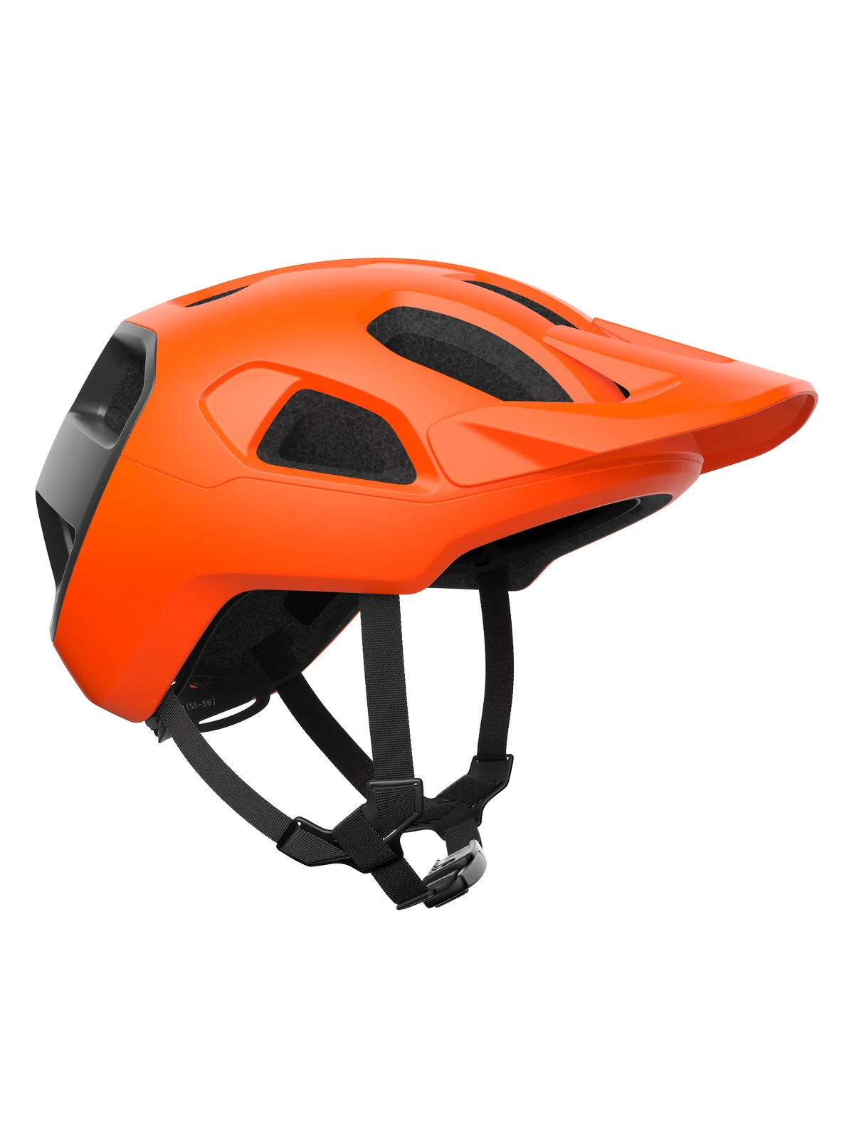 Kask rowerowy POC Cularis - Fluo. Orange Matt/Ur. Black Matt - Image 2