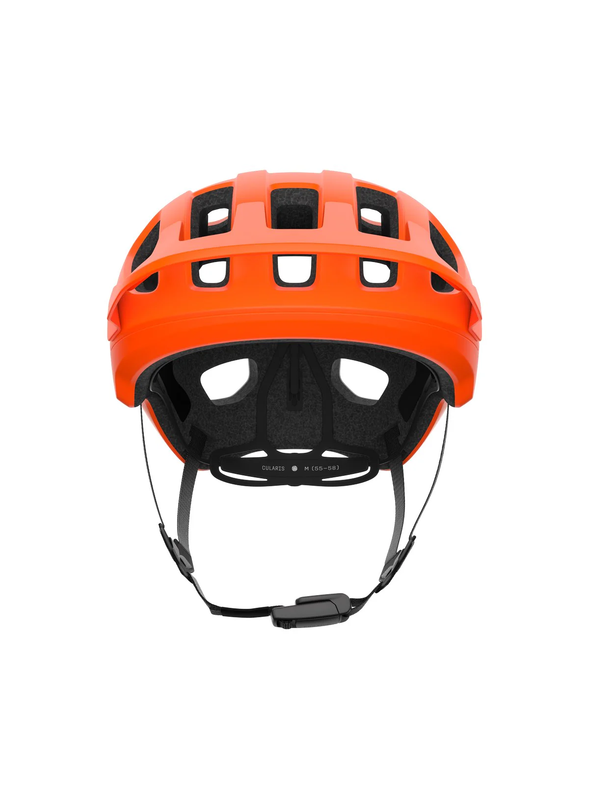 Kask rowerowy POC Cularis - Fluo. Orange Matt/Ur. Black Matt - Image 3