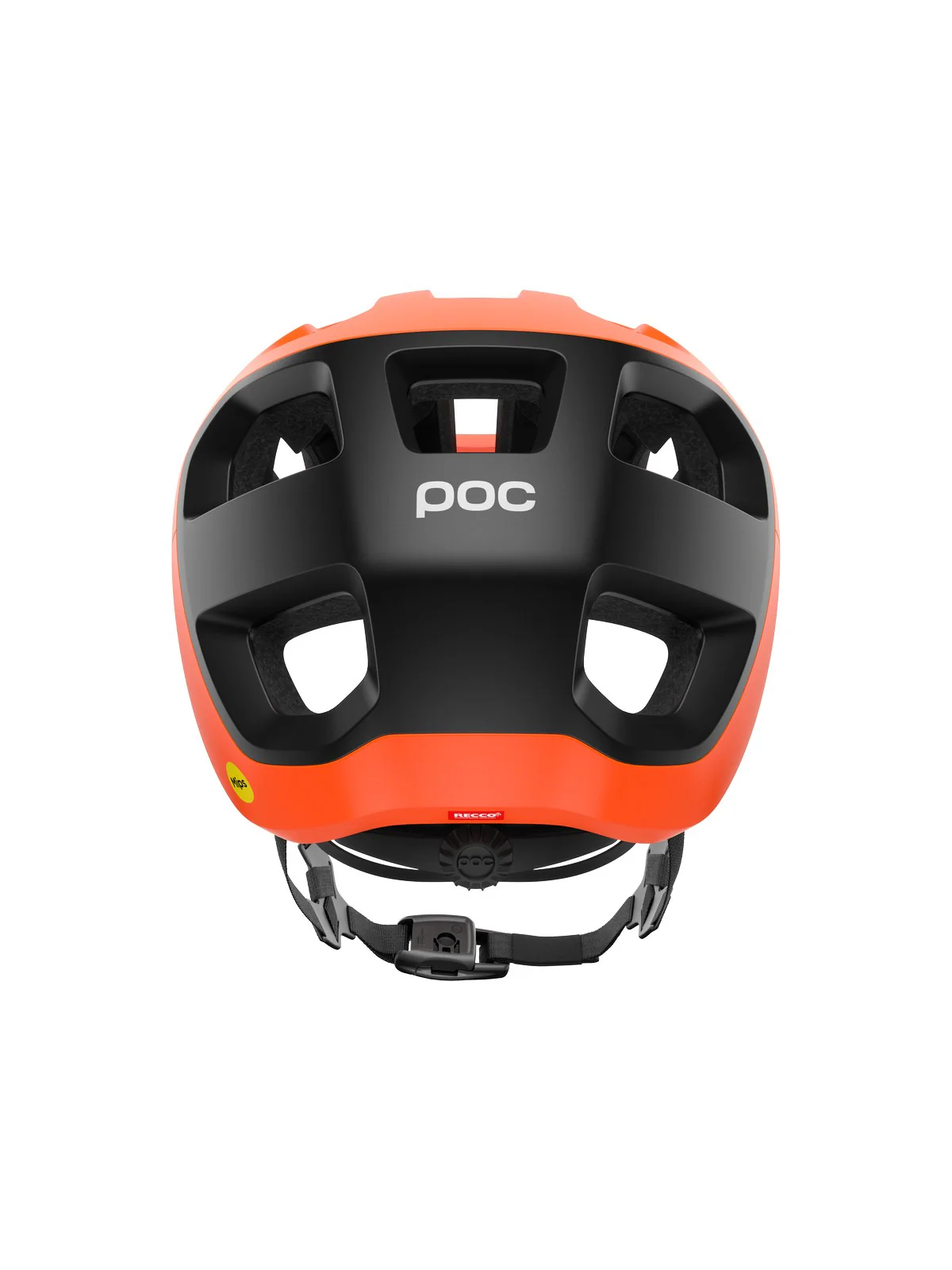 Kask rowerowy POC Cularis - Fluo. Orange Matt/Ur. Black Matt - Image 4