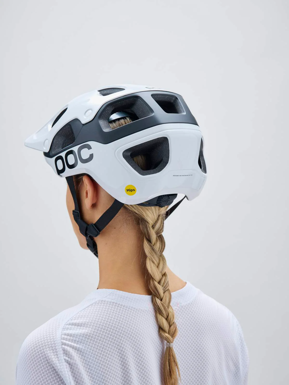 Kask rowerowy POC Cularis Pure - Hyd. White/Ur. Black Matt - Image 4