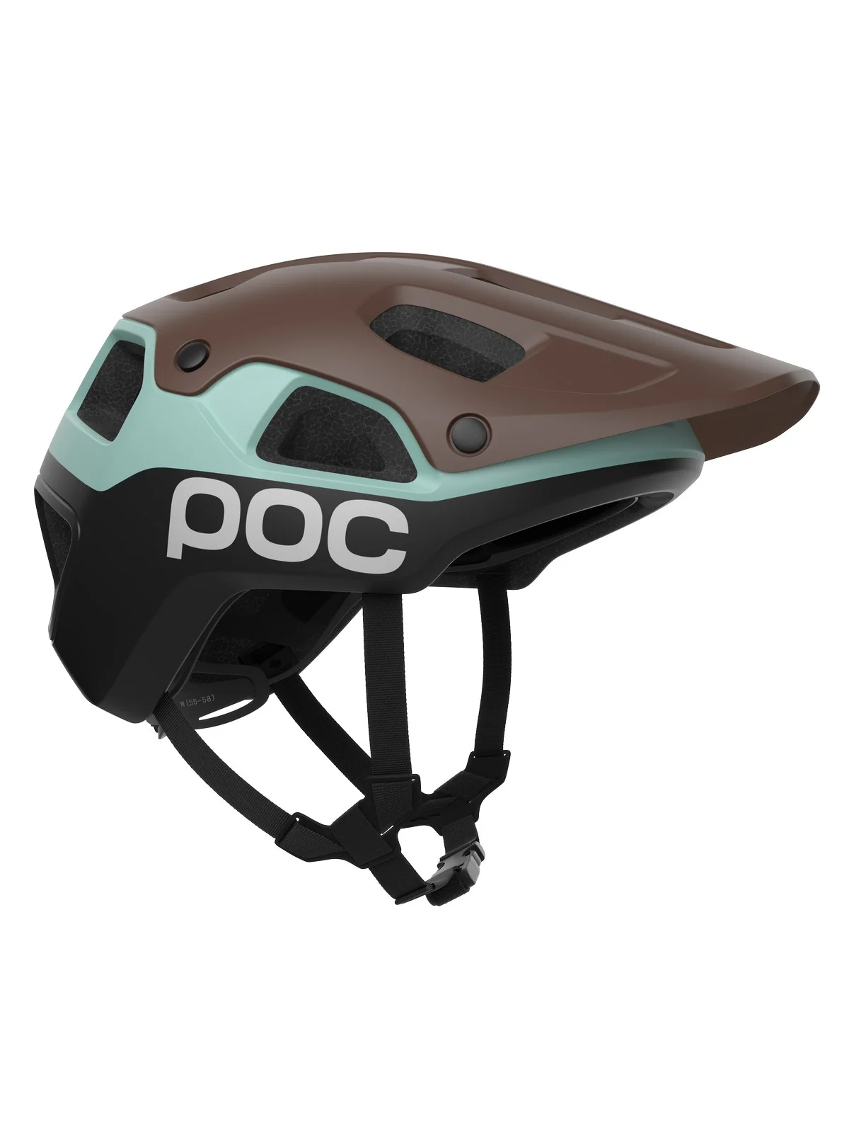 Kask rowerowy POC Cularis Pure - Bron. Brown Matt/Lazurite Blue Matt - Image 2