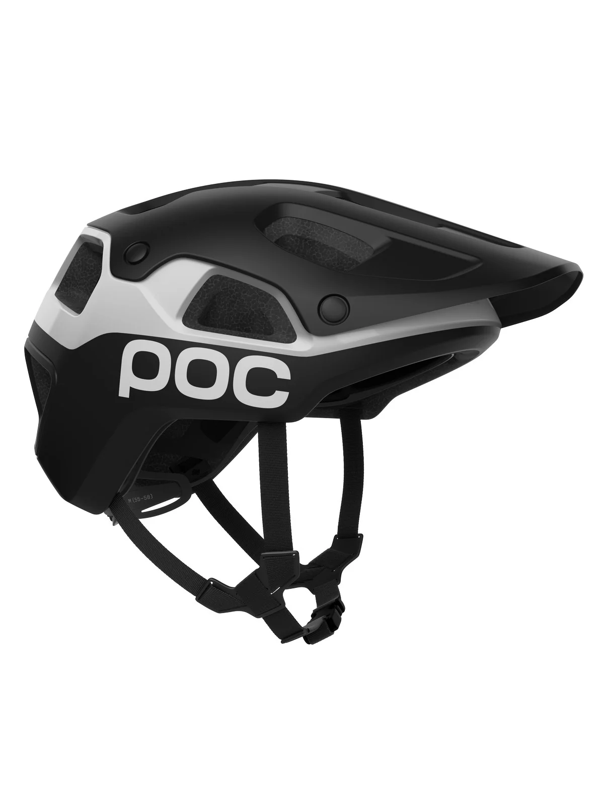 Kask rowerowy POC Cularis Pure - Ur. Black Matt/Hyd. White - Image 2