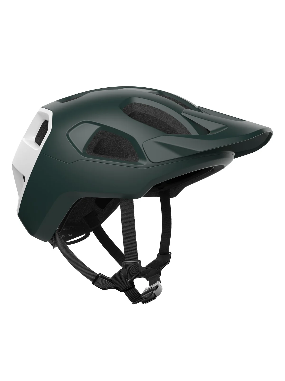 Kask rowerowy POC Cularis - Parg. Green Matt/Hyd. White Matt - Image 2