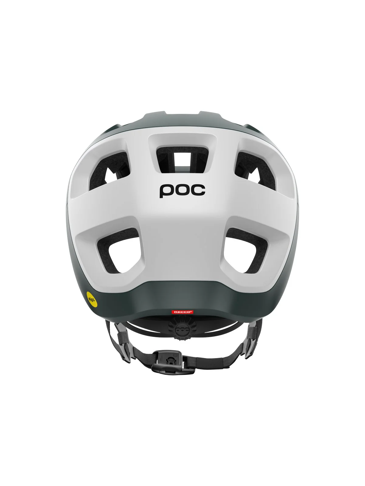 Kask rowerowy POC Cularis - Parg. Green Matt/Hyd. White Matt - Image 3