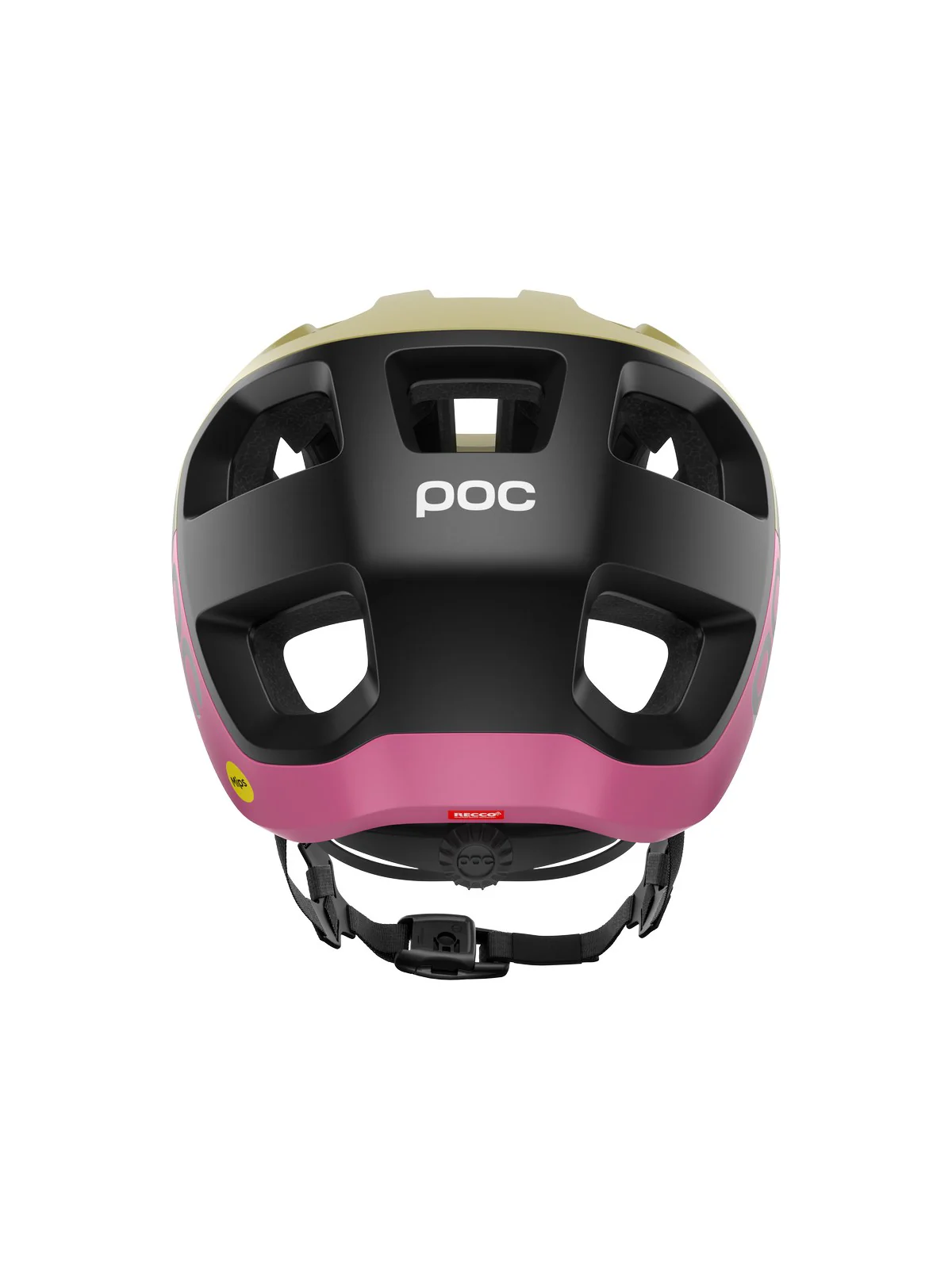 Kask rowerowy POC Cularis - Oliv. Green Matt/Thulite Pink Matt - Image 3