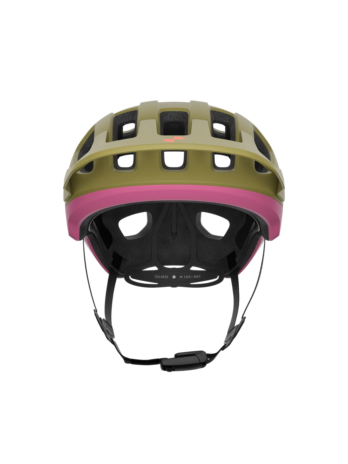 Kask rowerowy POC Cularis - Oliv. Green Matt/Thulite Pink Matt - Image 4