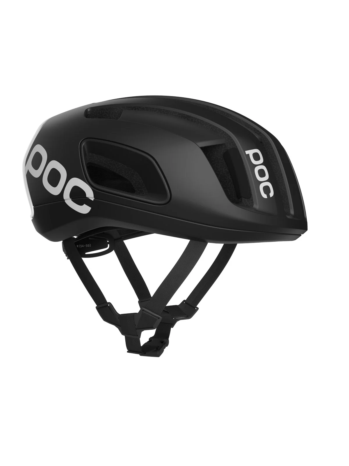 Kask rowerowy POC Cytal - Ur. Black Matt/Hyd. White w. Logo - Image 2
