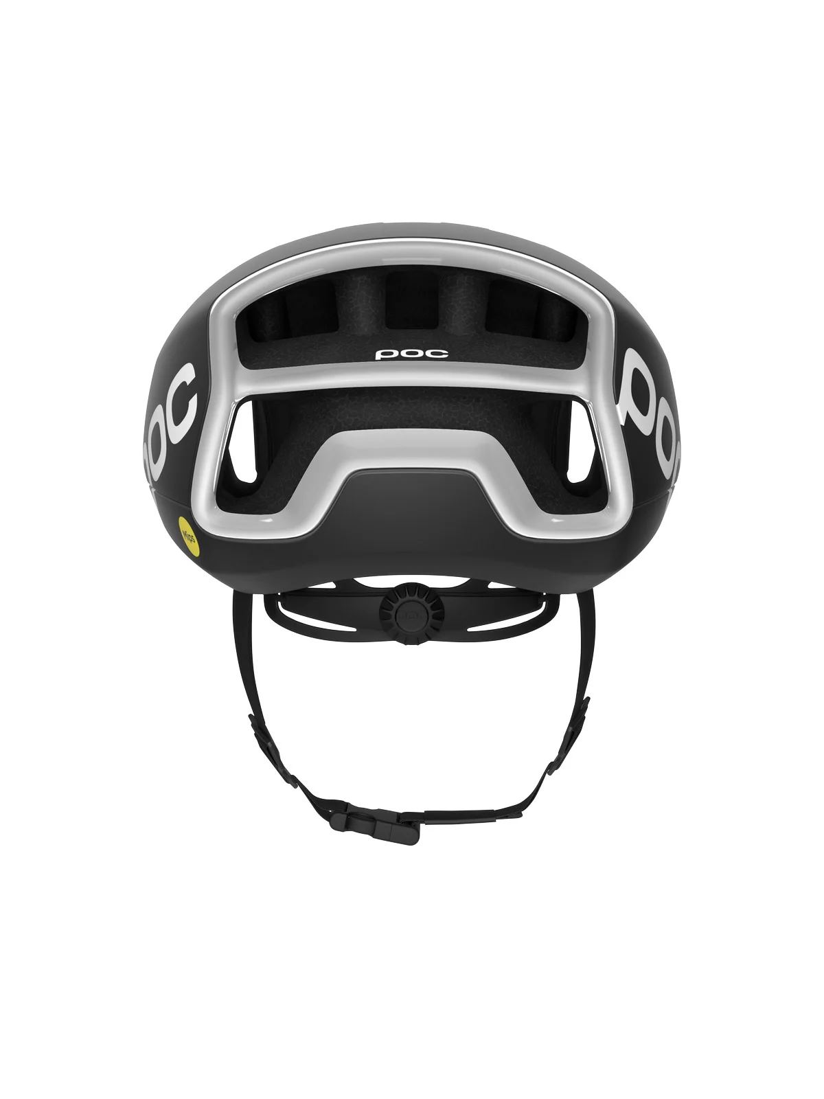 Kask rowerowy POC Cytal - Ur. Black Matt/Hyd. White w. Logo - Image 4