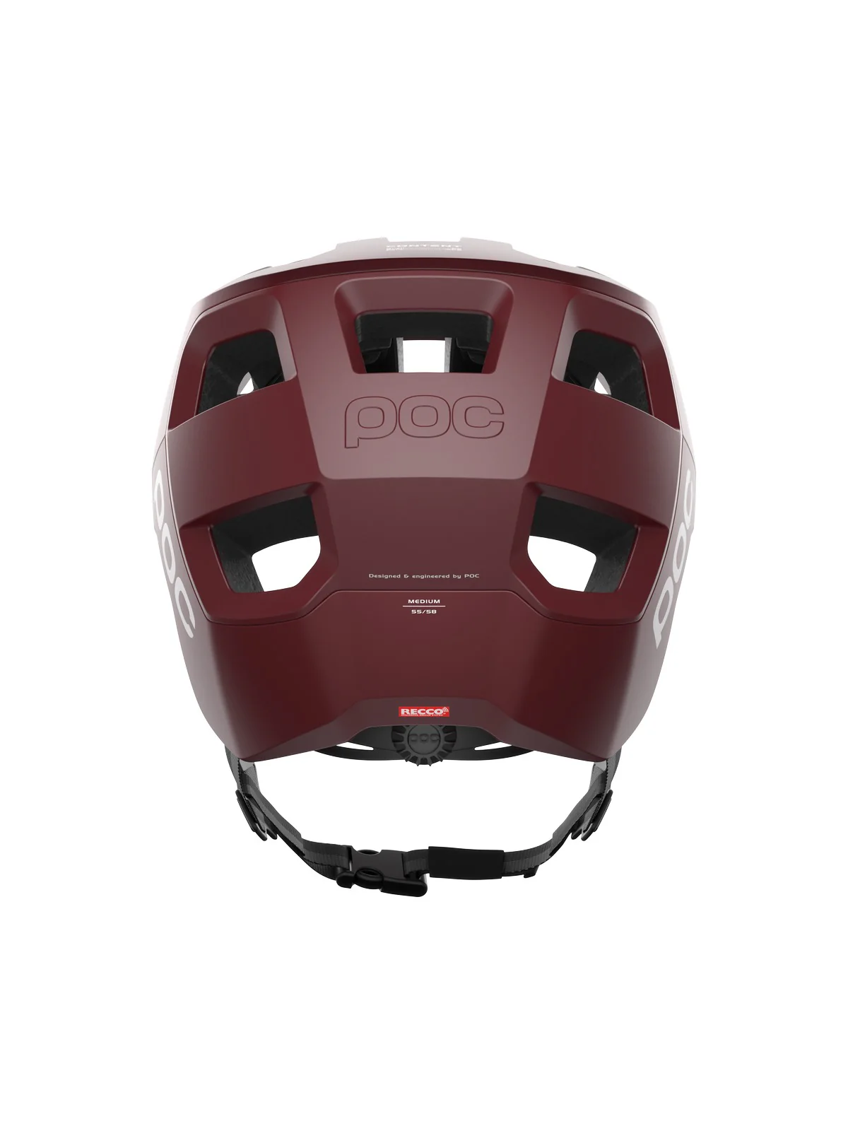 Kask rowerowy POC KORTAL - Garnet Red Matt - Image 4