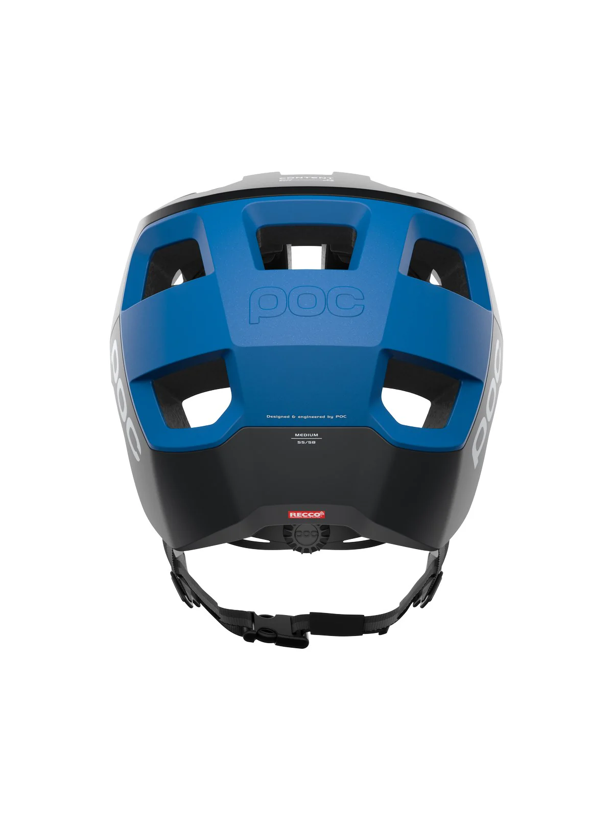 Kask rowerowy POC KORTAL - Ur. Black/Opal Blue Metallic/Matt - Image 5