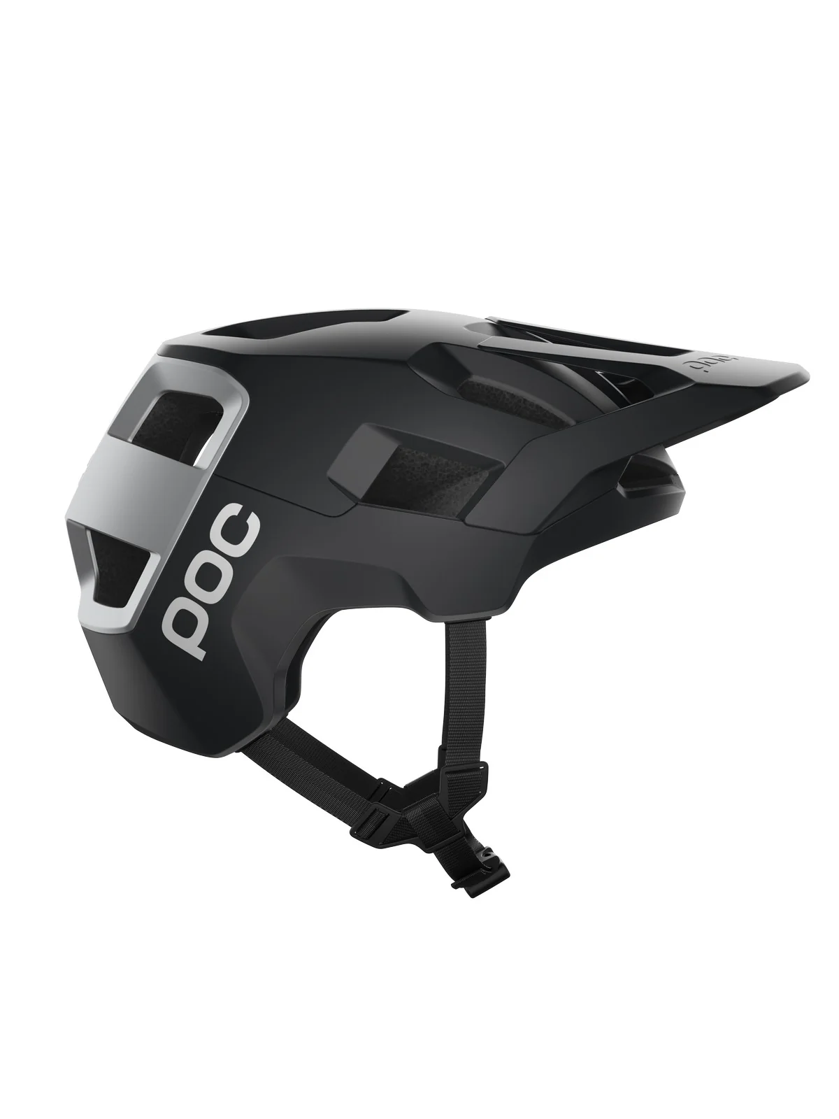 Kask rowerowy POC Kortal - Uran. Black/Arge. Silver Matt - Image 2