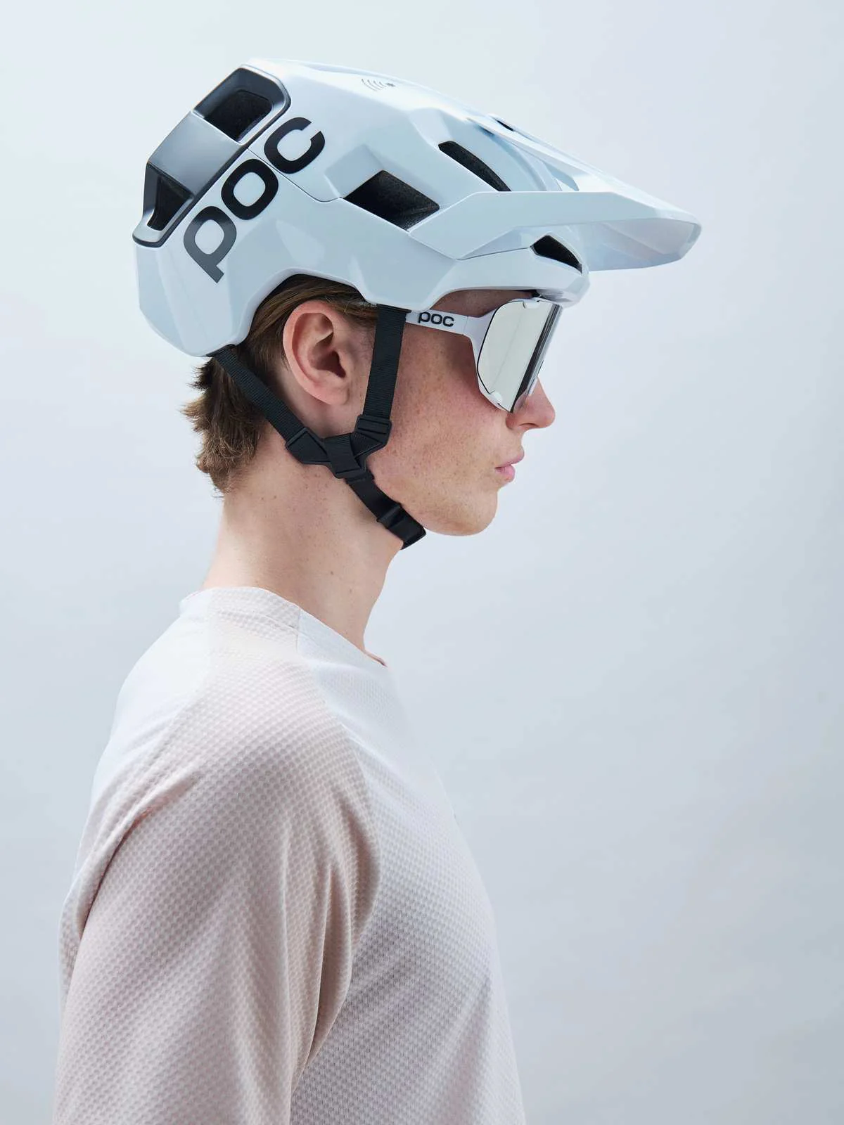 Kask rowerowy POC KORTAL RACE MIPS - Hydr. White/Ur. Black Matt - Image 3