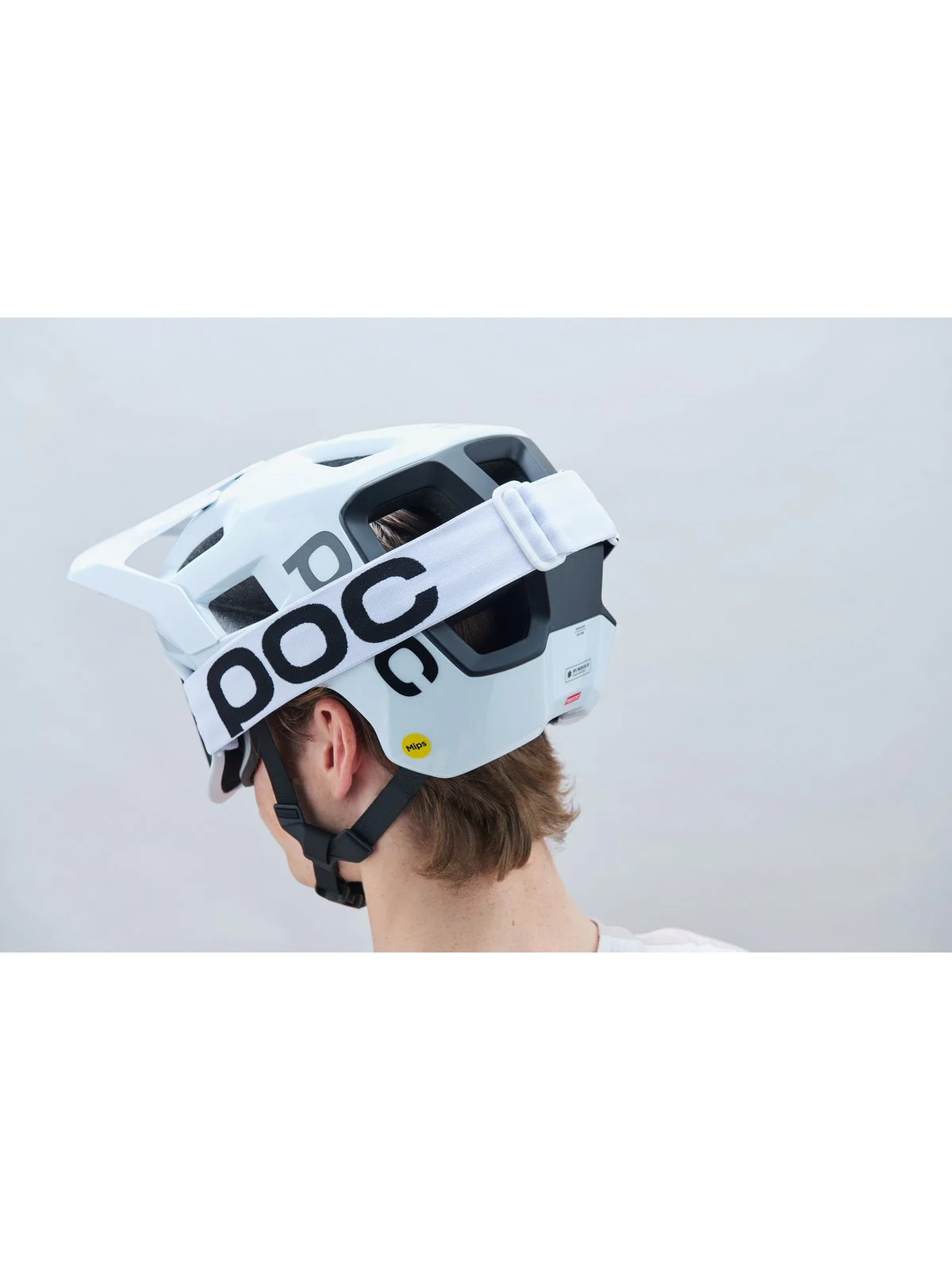 Kask rowerowy POC KORTAL RACE MIPS - Hydr. White/Ur. Black Matt - Image 5