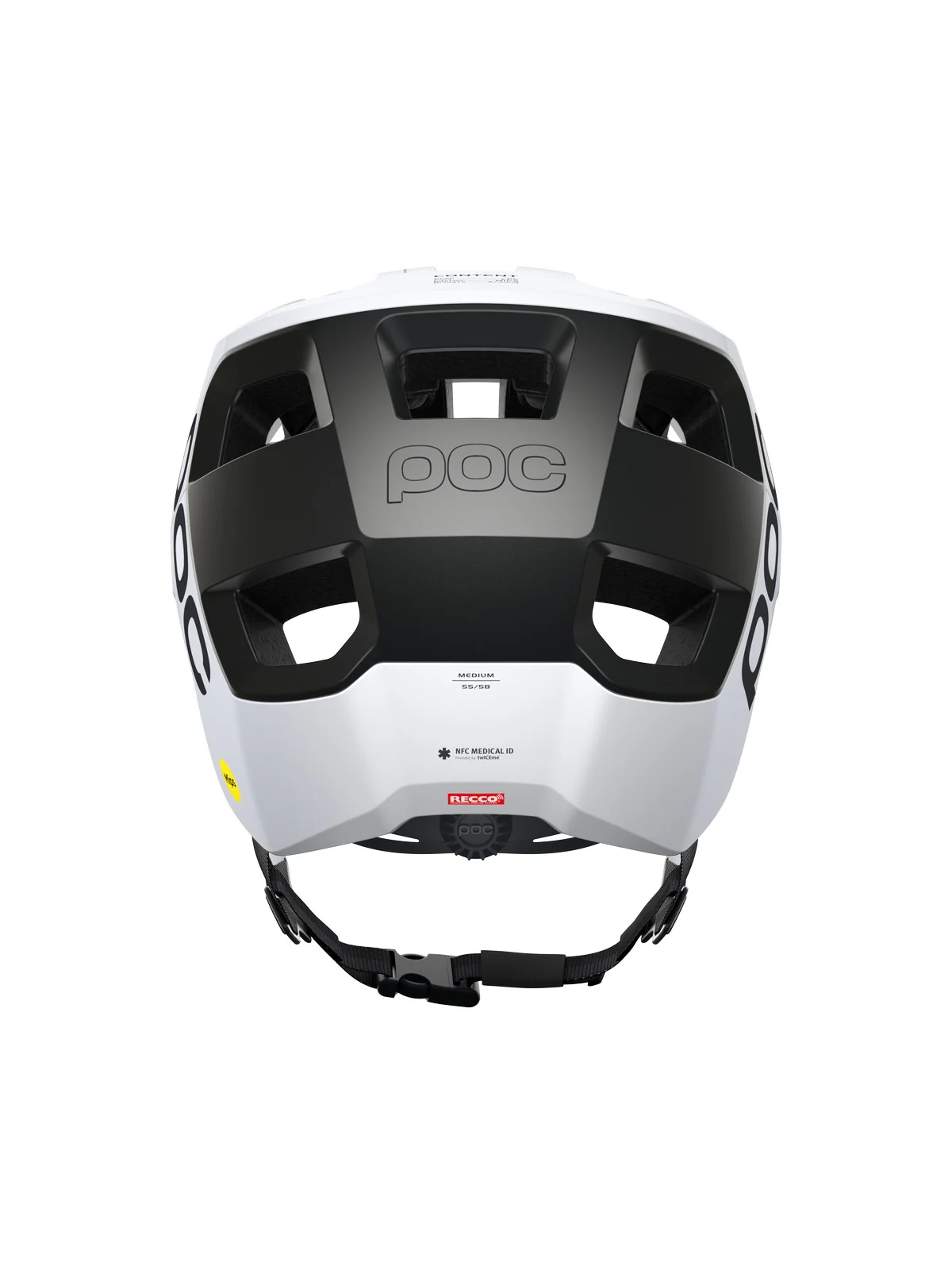 Kask rowerowy POC KORTAL RACE MIPS - Hydr. White/Ur. Black Matt - Image 7