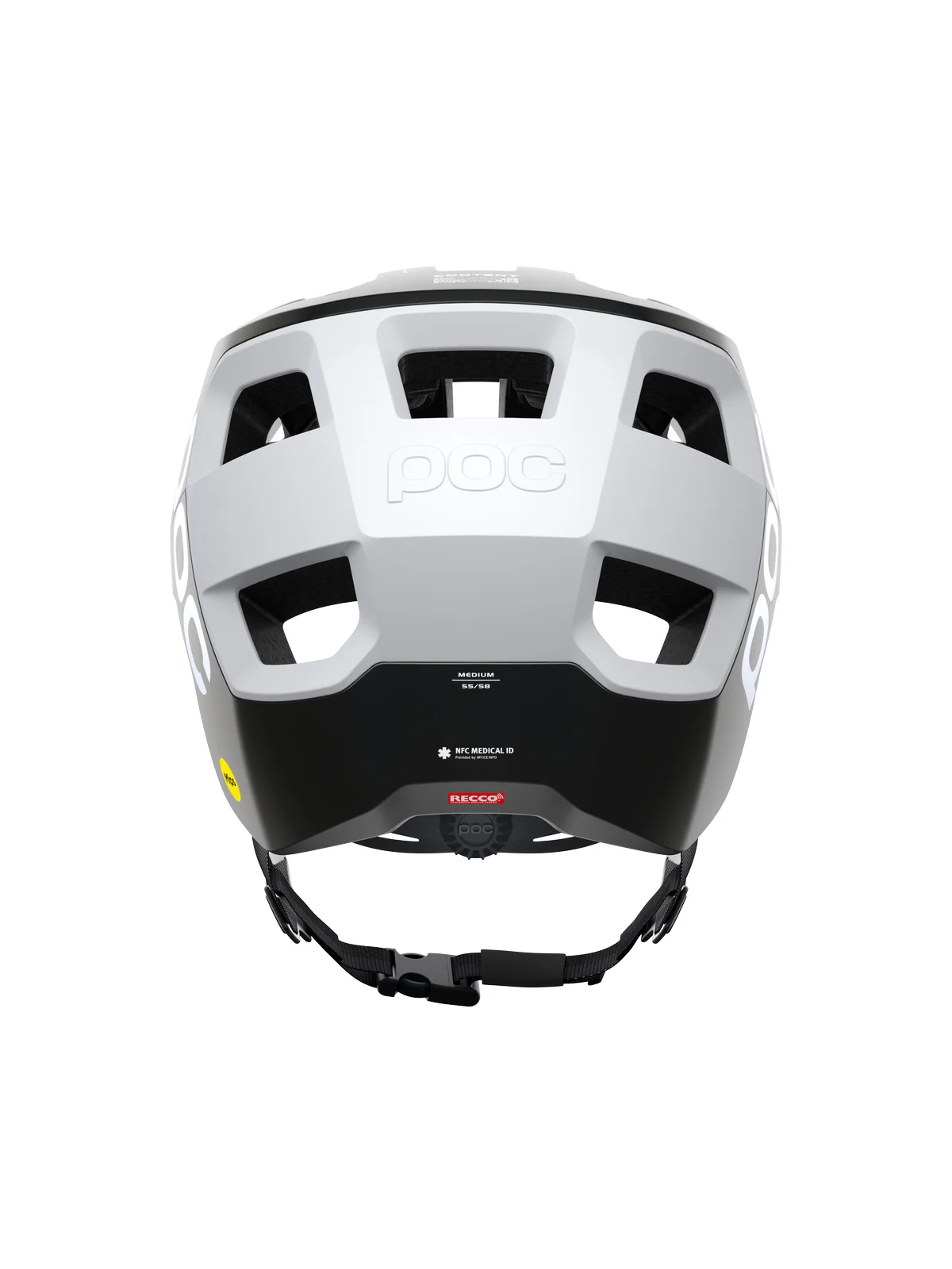 Kask rowerowy POC KORTAL RACE MIPS - uran. black/hydr. white matt - Image 5