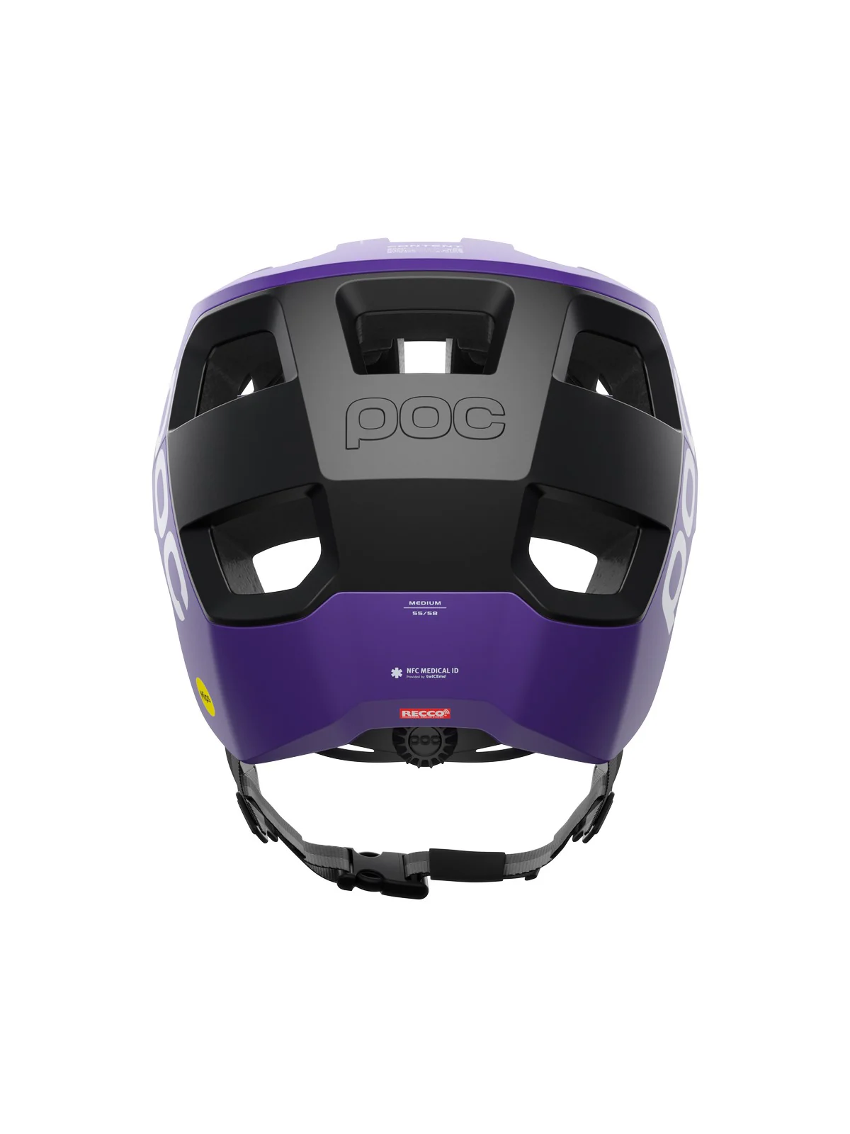 Kask rowerowy POC KORTAL RACE MIPS - Sap. Purple/Ur. Black Metallic/Matt - Image 5