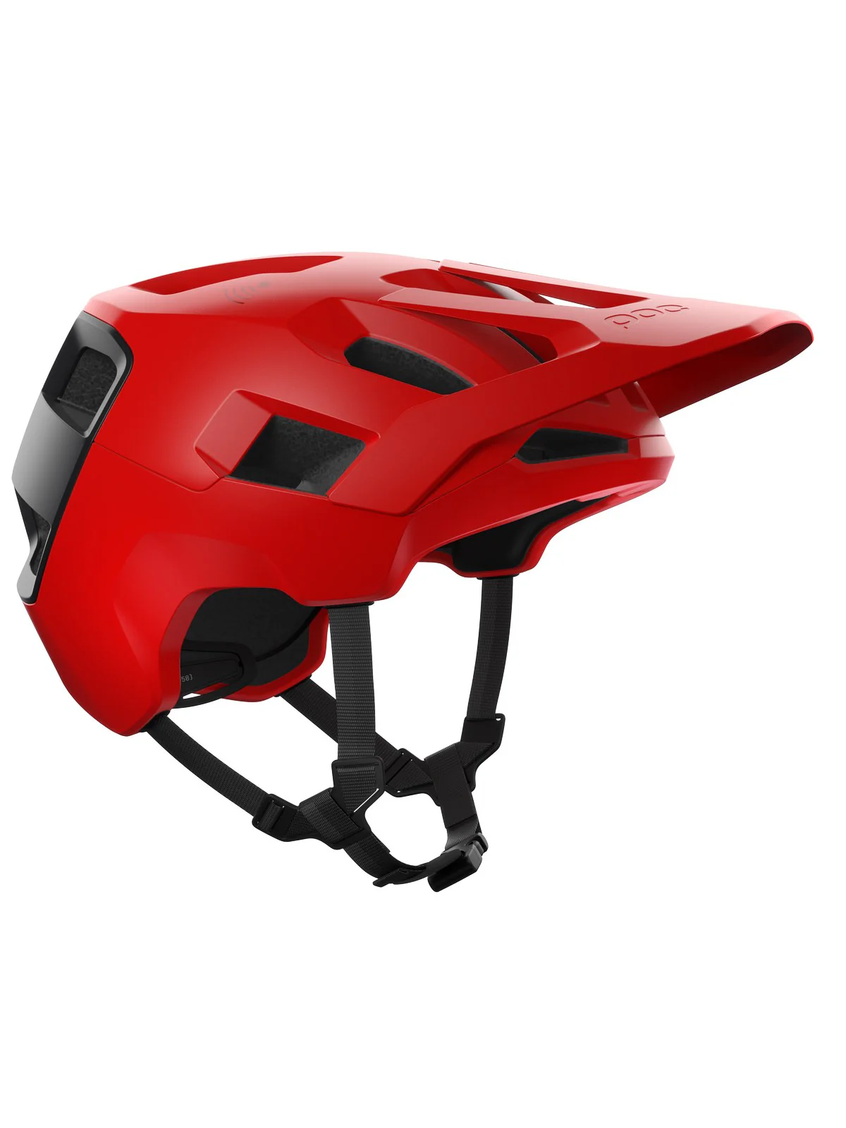 Kask rowerowy POC Kortal Race MIPS - Pris. Red Matt/Ur. Black Matt - Image 2