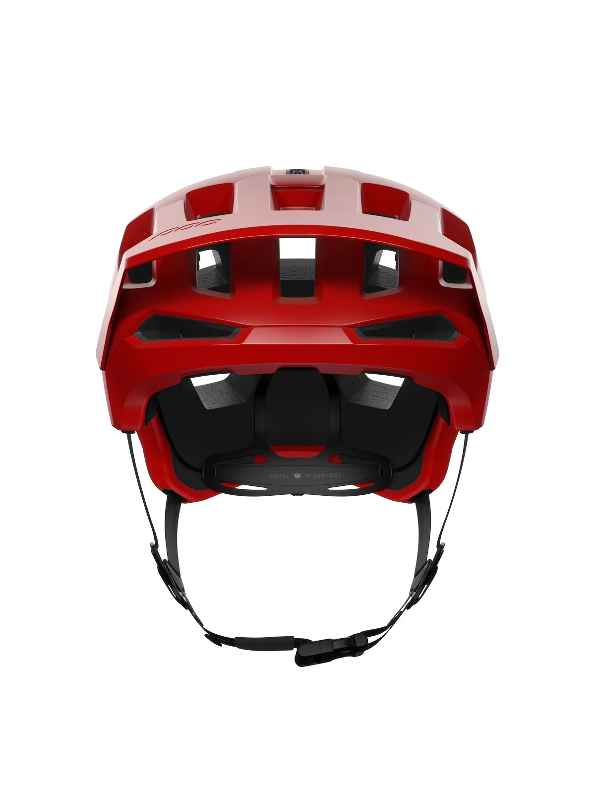 Kask rowerowy POC Kortal Race MIPS - Pris. Red Matt/Ur. Black Matt - Image 3