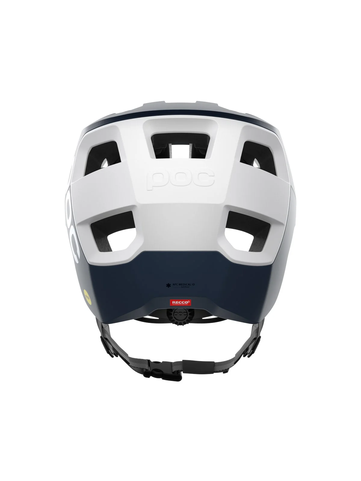 Kask rowerowy POC Kortal Race MIPS - Apat. Navy Matt/Hyd. White Matt - Image 4