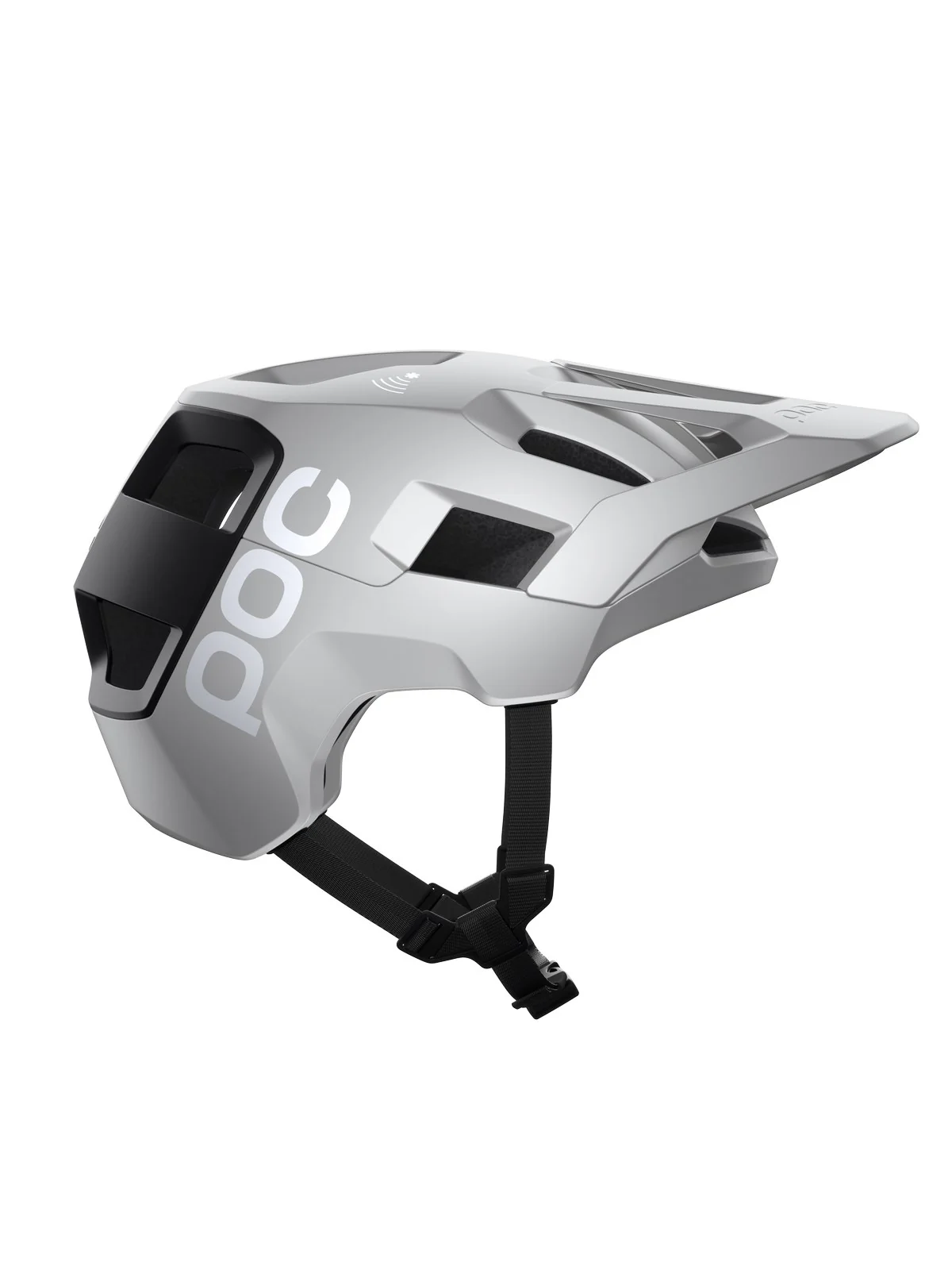 Kask rowerowy POC Kortal Race MIPS - Arg. Silver/Ur. Black Matt - Image 2