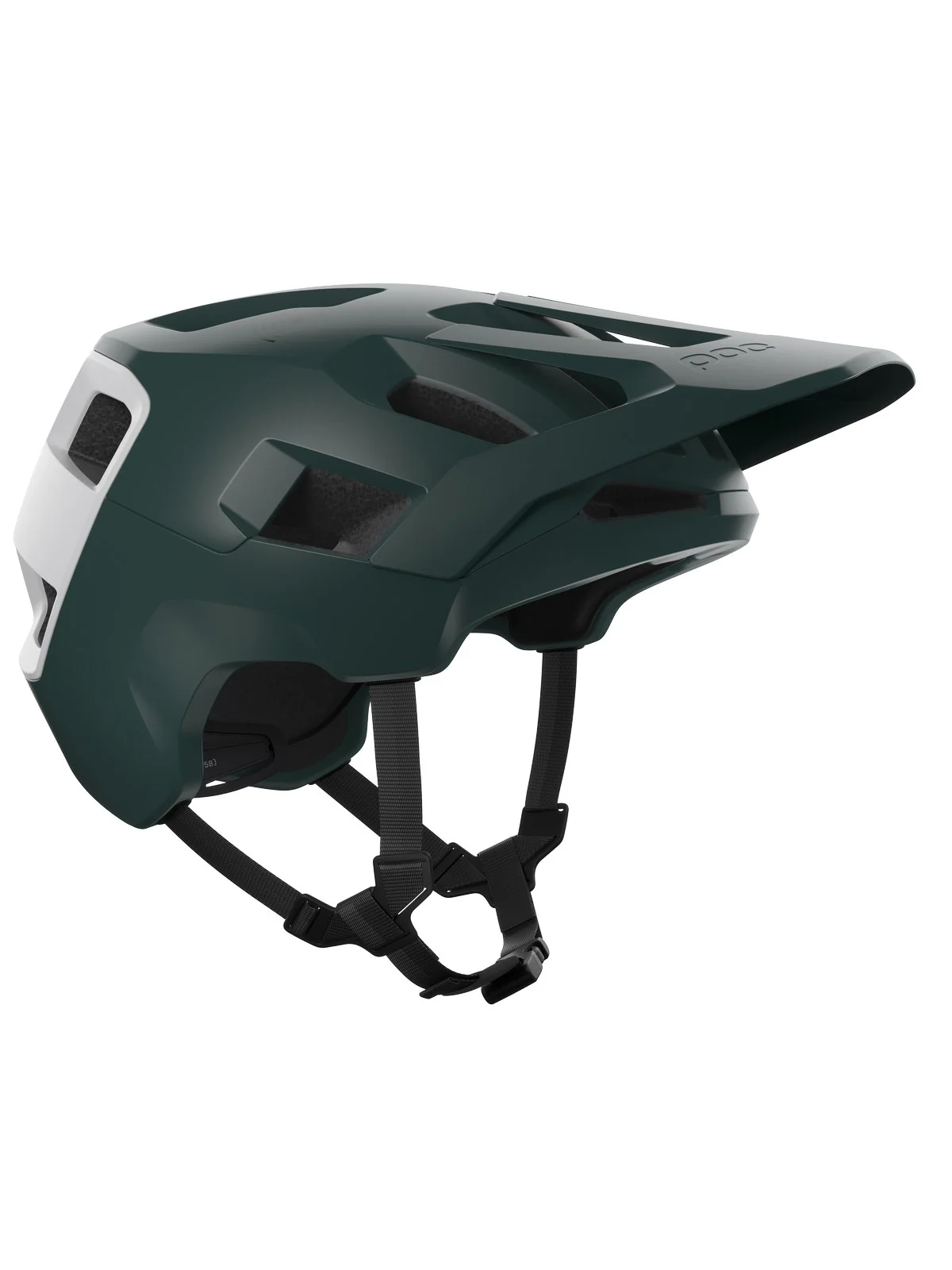 Kask rowerowy POC Kortal Race MIPS - Parg. Green Matt/Hyd. White Matt - Image 2