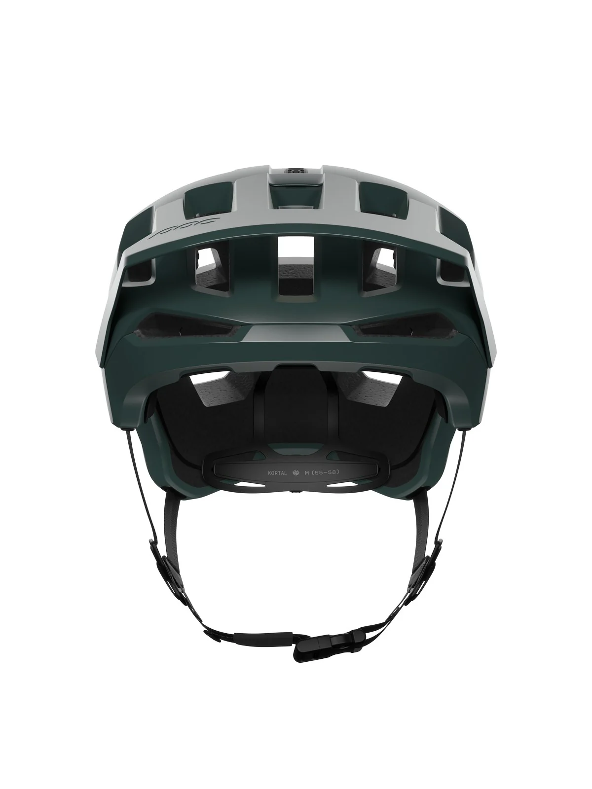 Kask rowerowy POC Kortal Race MIPS - Parg. Green Matt/Hyd. White Matt - Image 3