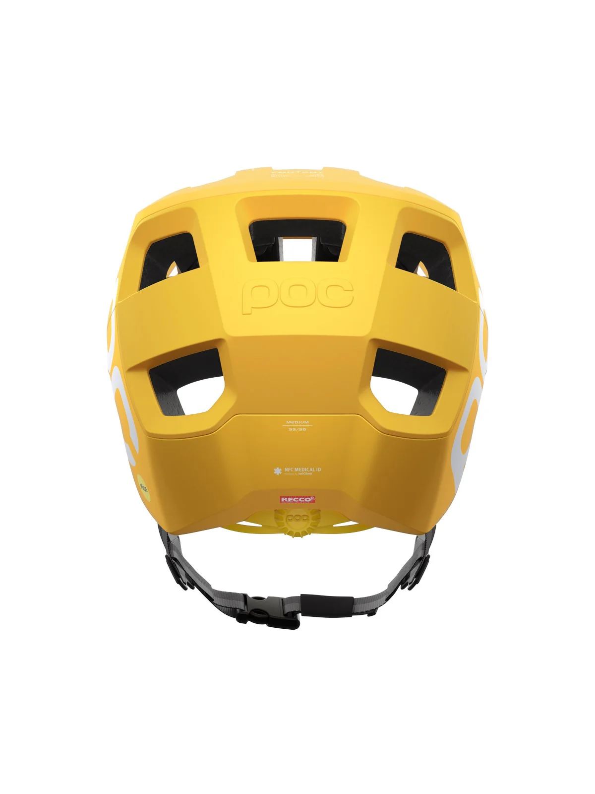 Kask rowerowy POC Kortal Race MIPS - Ave. Yellow Matt - Image 4