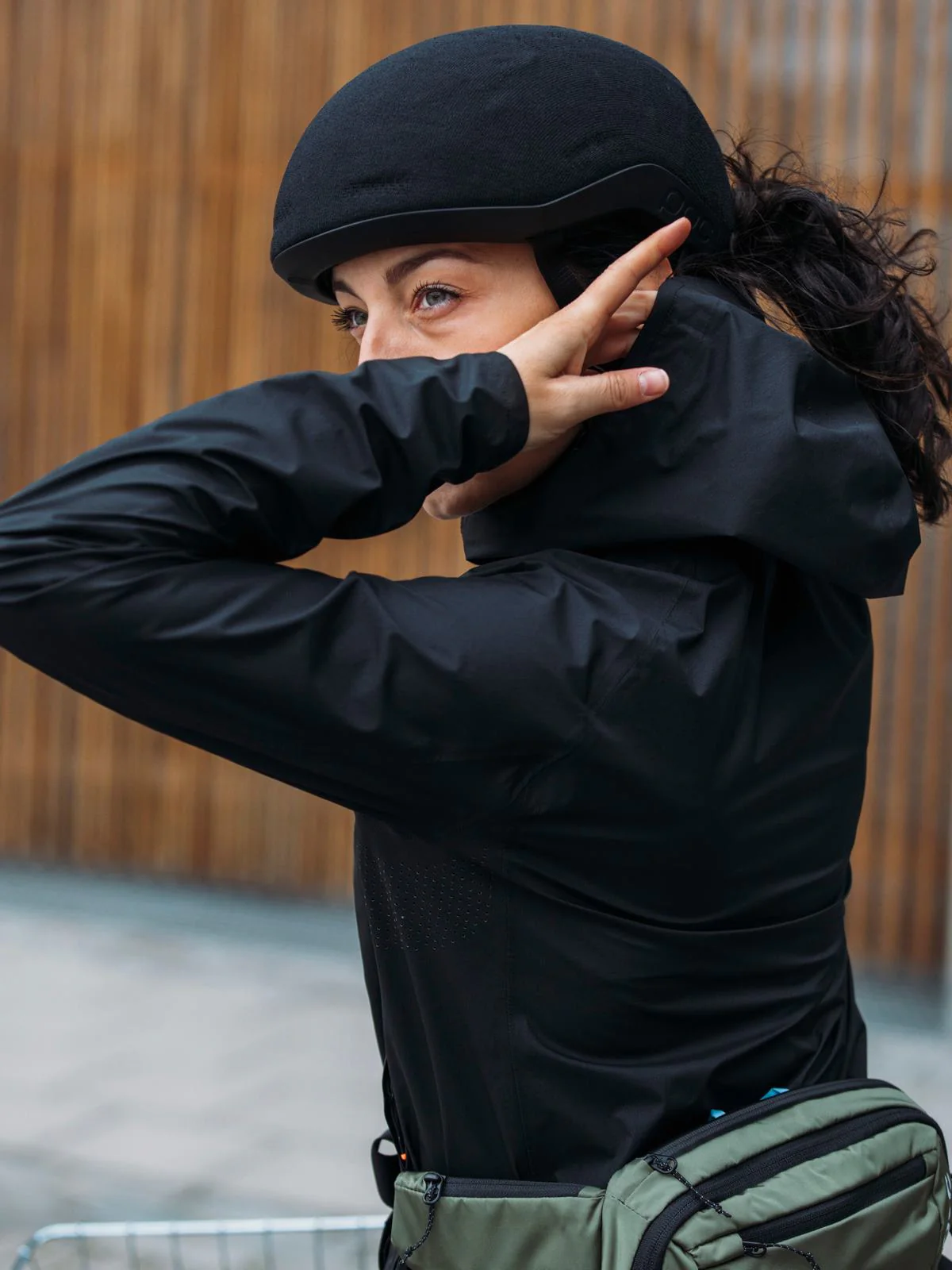 Kask rowerowy POC MYELIN - Ur. Black - Image 2