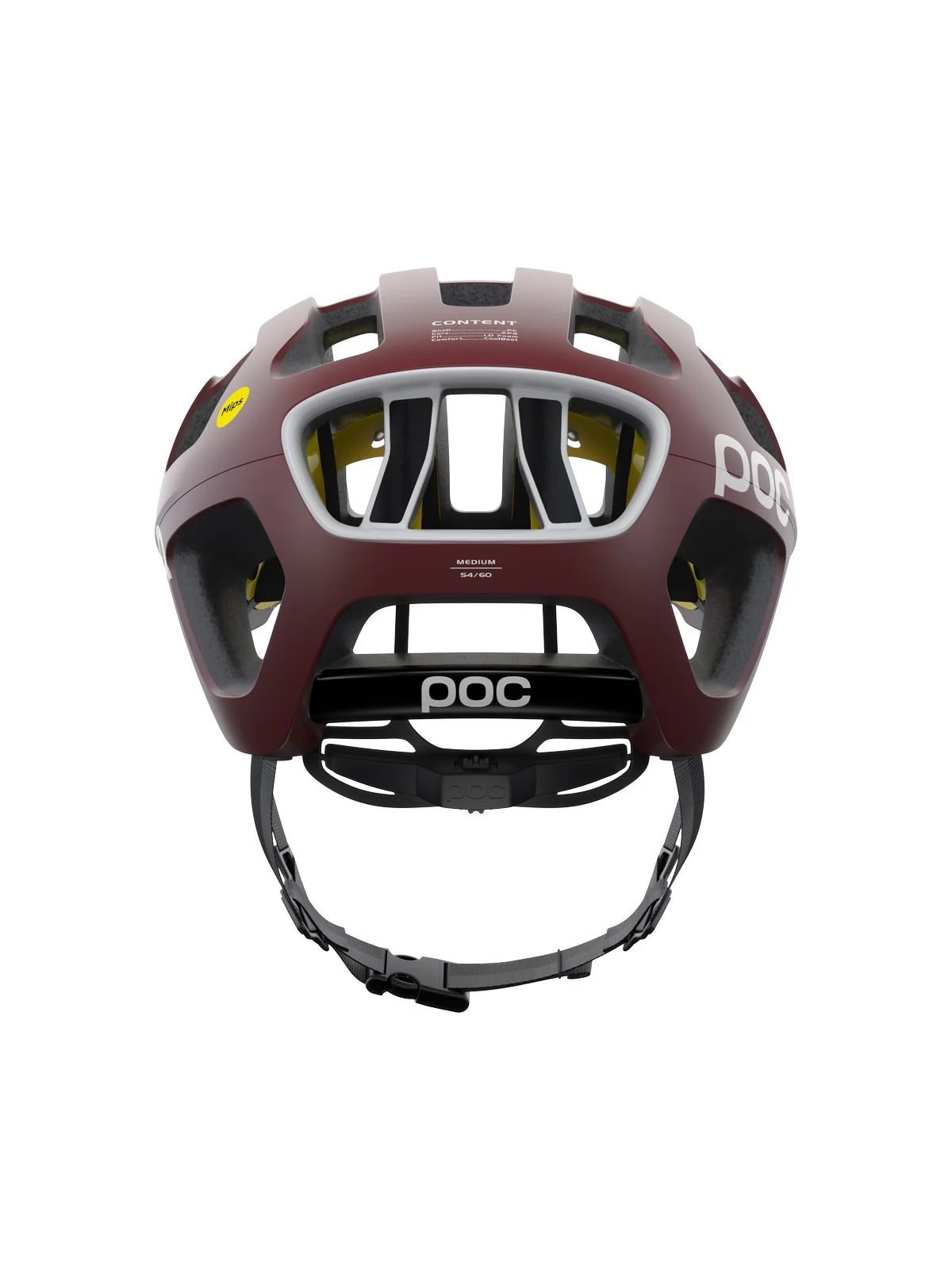 Kask rowerowy POC OCTAL MIPS - Garnet Red Matt - Image 4