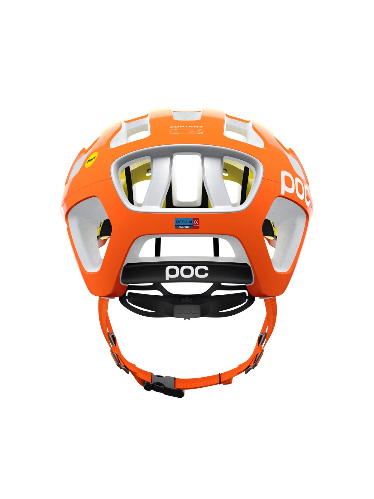 Kask rowerowy POC OCTAL MIPS - Fluo. Orange Avip - Image 4