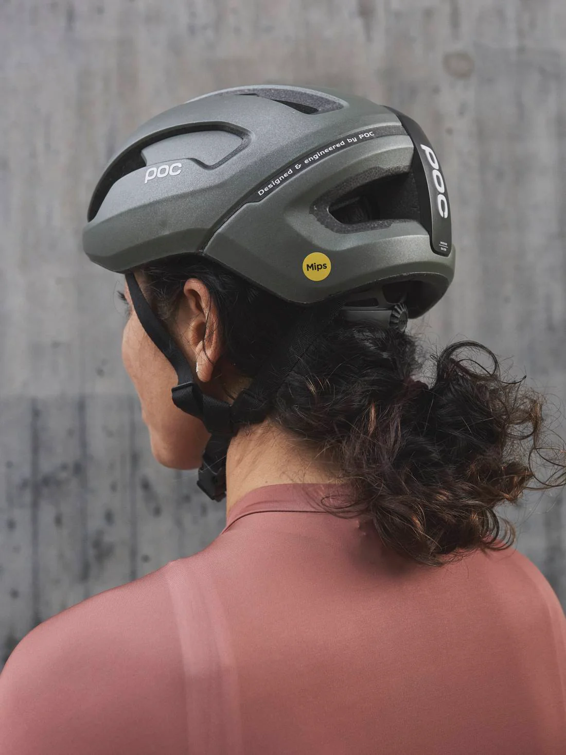 Kask rowerowy POC OMNE AIR MIPS - Epid. Green Metallic/Matt - Image 3