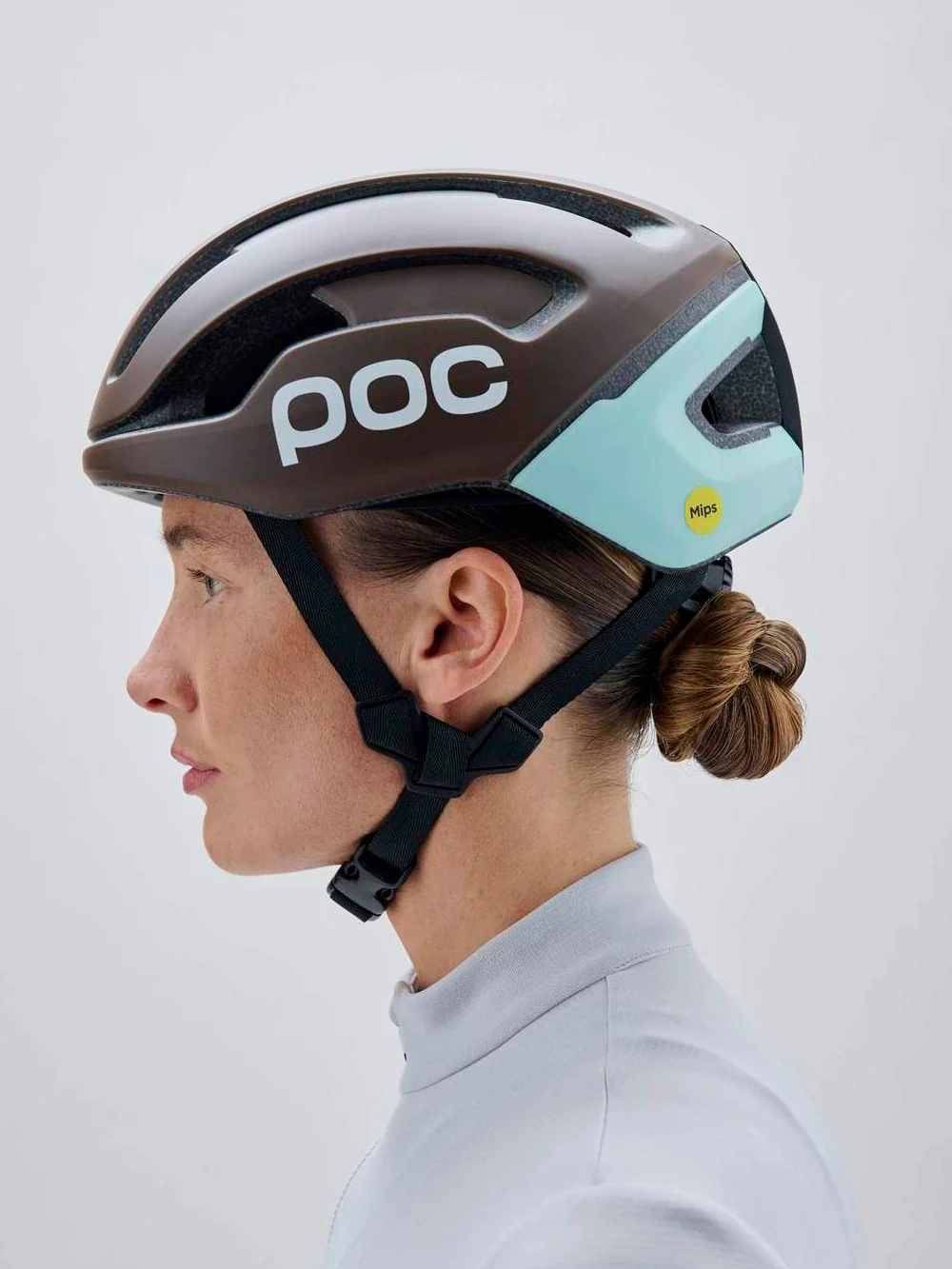 Kask rowerowy POC Omne Air MIPS - Bron. Brown Matt/Lazurite Blue Matt - Image 2