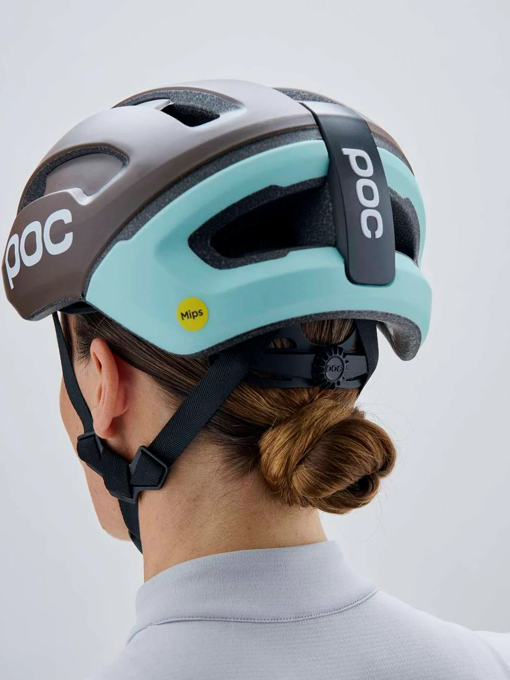 Kask rowerowy POC Omne Air MIPS - Bron. Brown Matt/Lazurite Blue Matt - Image 3