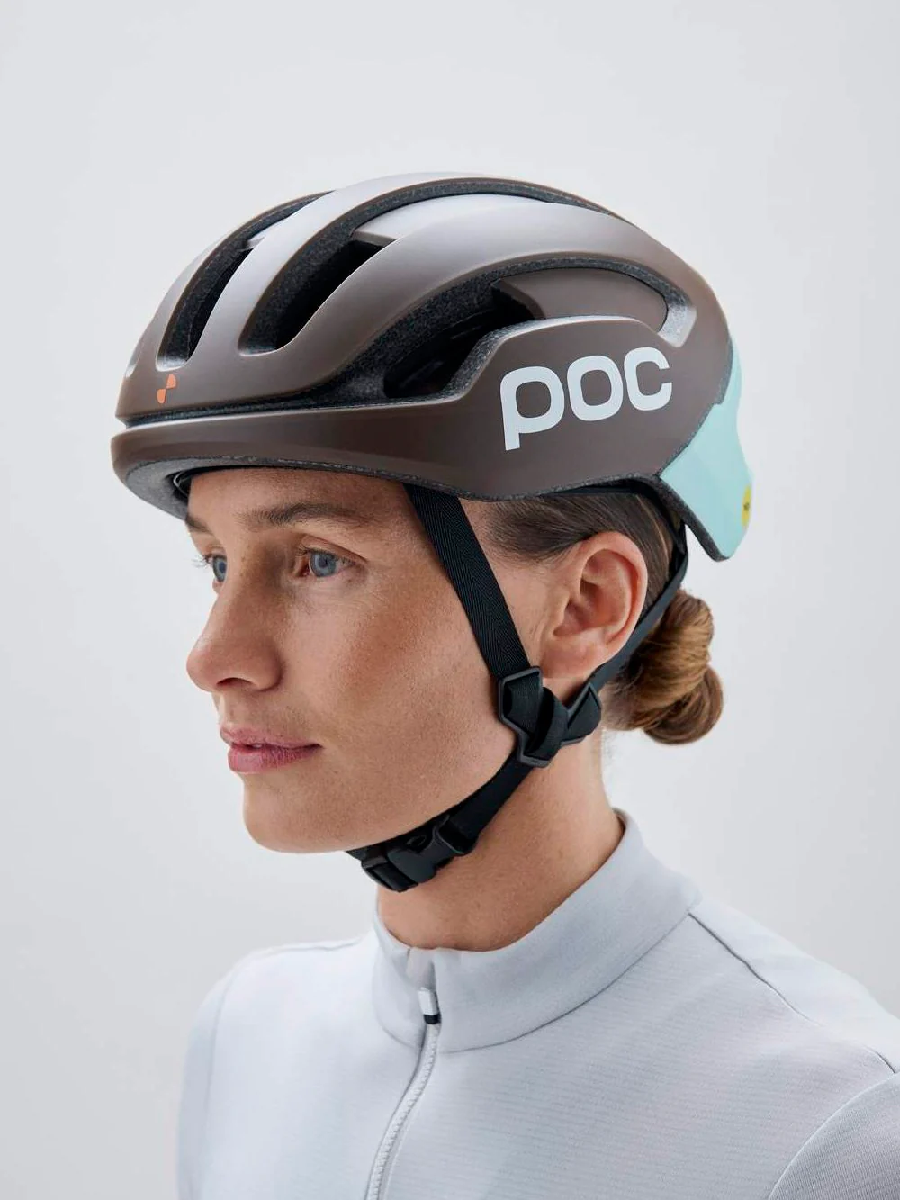 Kask rowerowy POC Omne Air MIPS - Bron. Brown Matt/Lazurite Blue Matt - Image 4