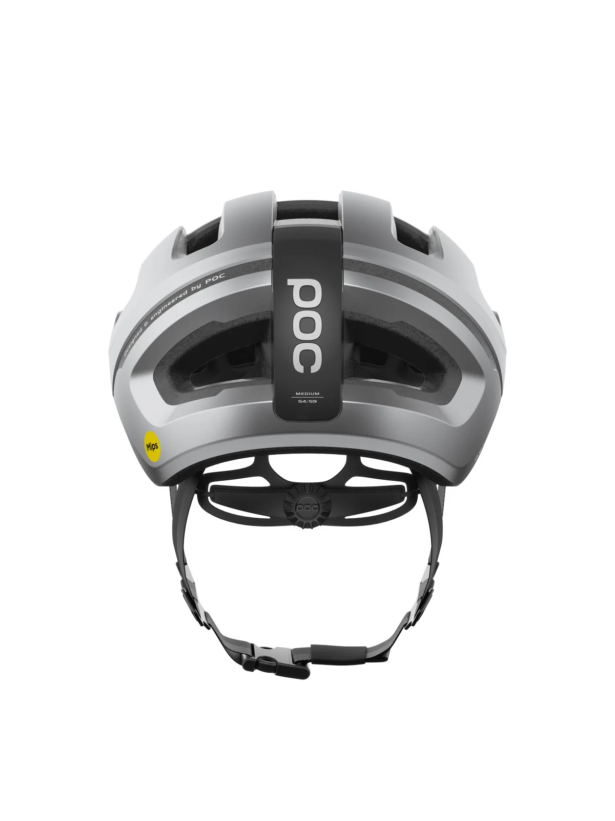 Kask rowerowy POC Omne Air MIPS - Arg. Silver Matt - Image 4