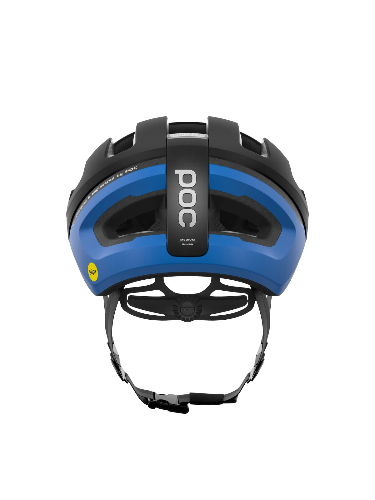 Kask rowerowy POC OMNE AIR RESISTANCE MIPS - Ur. Black/Opal Blue Metallic/Matt - Image 4