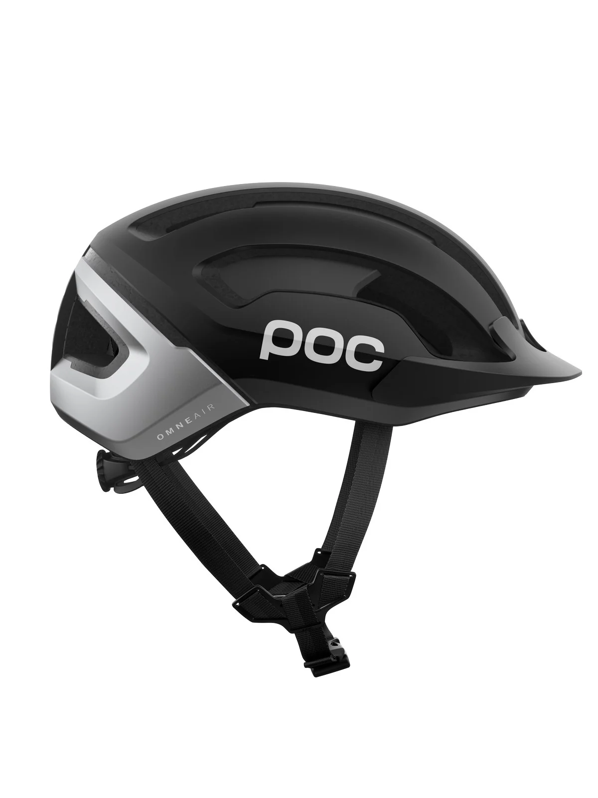 Kask rowerowy POC Omne Air Resistance MIPS - Uran. Black/Argentite Silver Matt - Image 2
