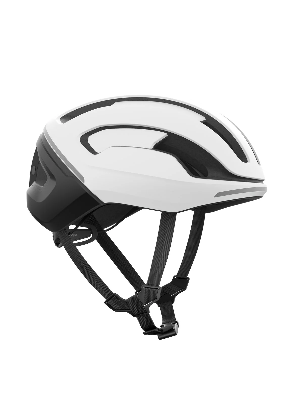 Kask rowerowy POC Omne Beacon MIPS - Hyd. White Matt/Ur. Black Matt - Image 2