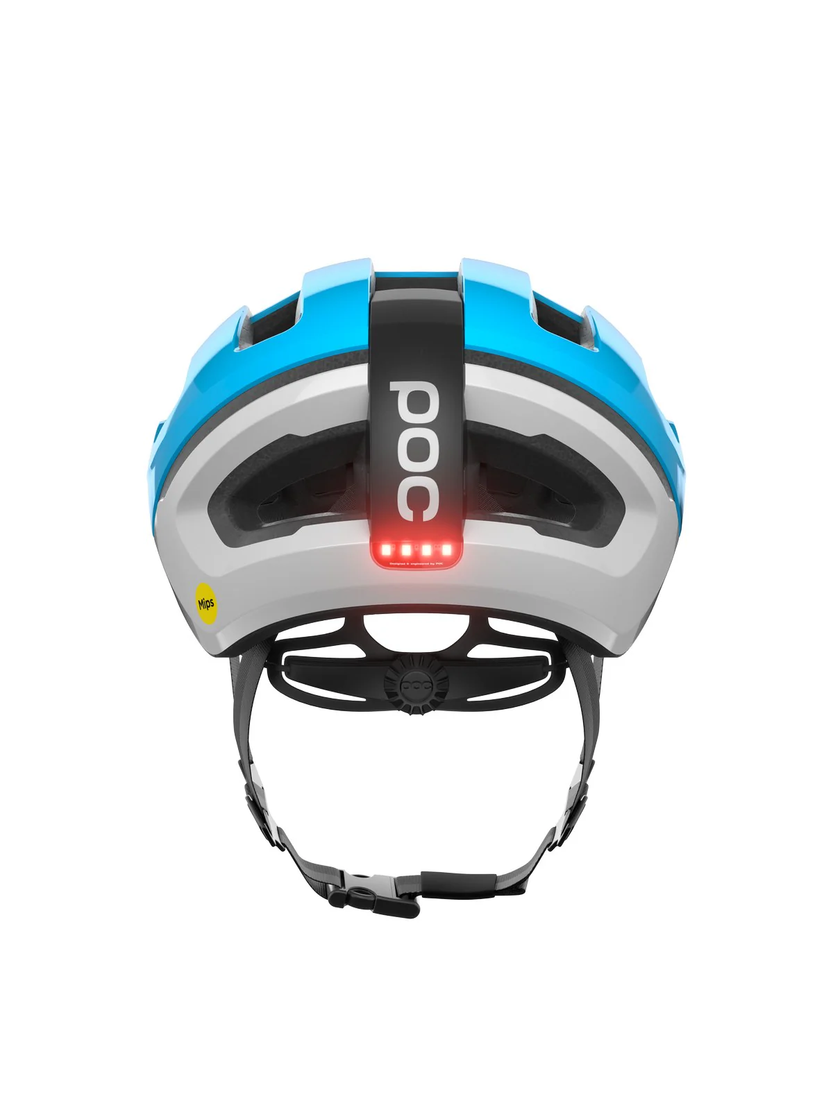 Kask rowerowy POC Omne Beacon MIPS - Kyanite Blue/Hyd. White - Image 2