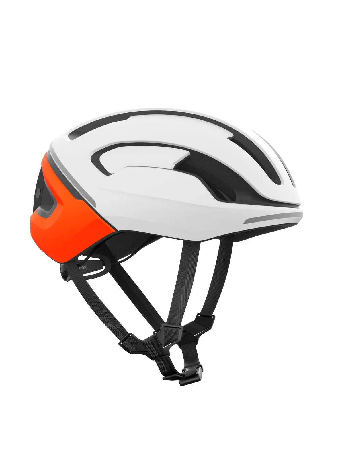 Kask rowerowy POC Omne Beacon MIPS - Hyd. White/Fluo. Orange Matt - Image 2