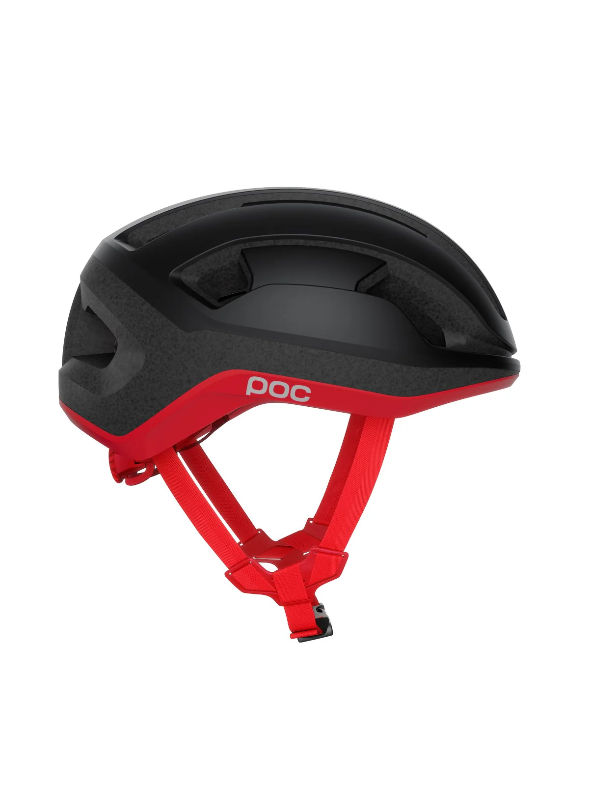 Kask rowerowy POC Omne Lite - Ur. Black/Prismane Red Matt - Image 2