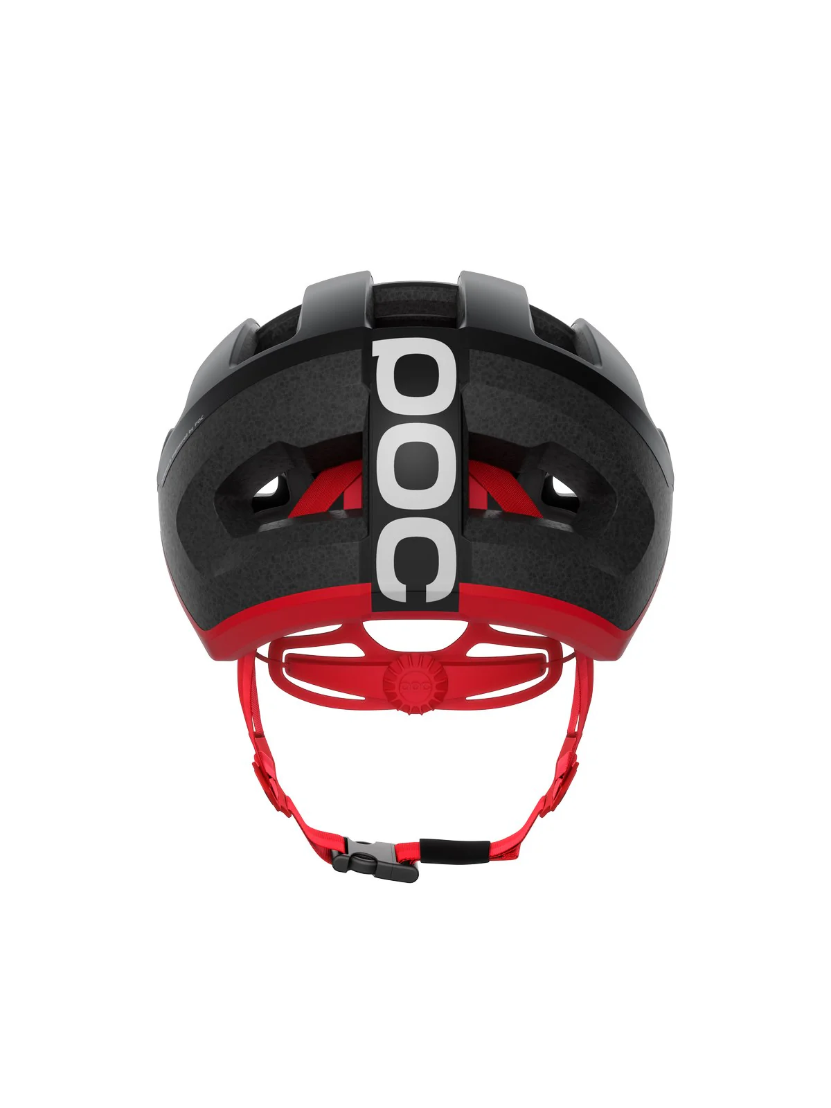 Kask rowerowy POC Omne Lite - Ur. Black/Prismane Red Matt - Image 3