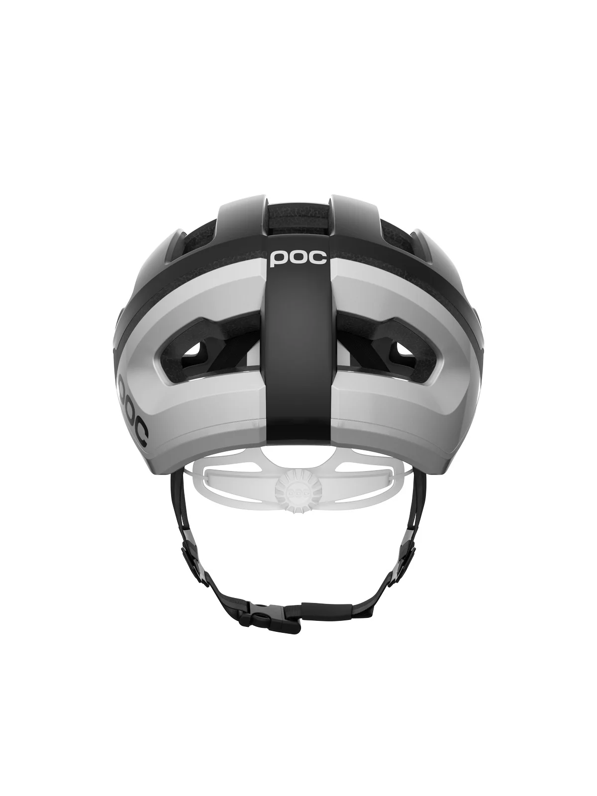 Kask rowerowy POC Omne Lite - Ur. Black Matt/Hyd. White - Image 4