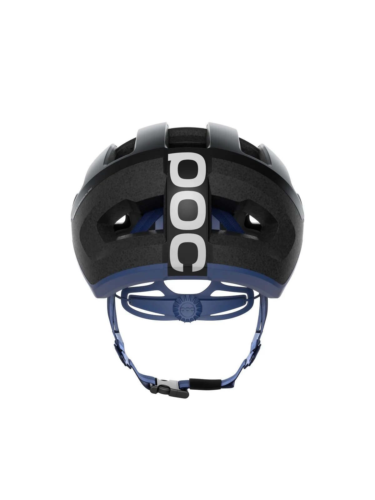 KASK rowerowy POC Omne Lite Wide Fit - Ur. Black/Lead Blue Matt - Image 3