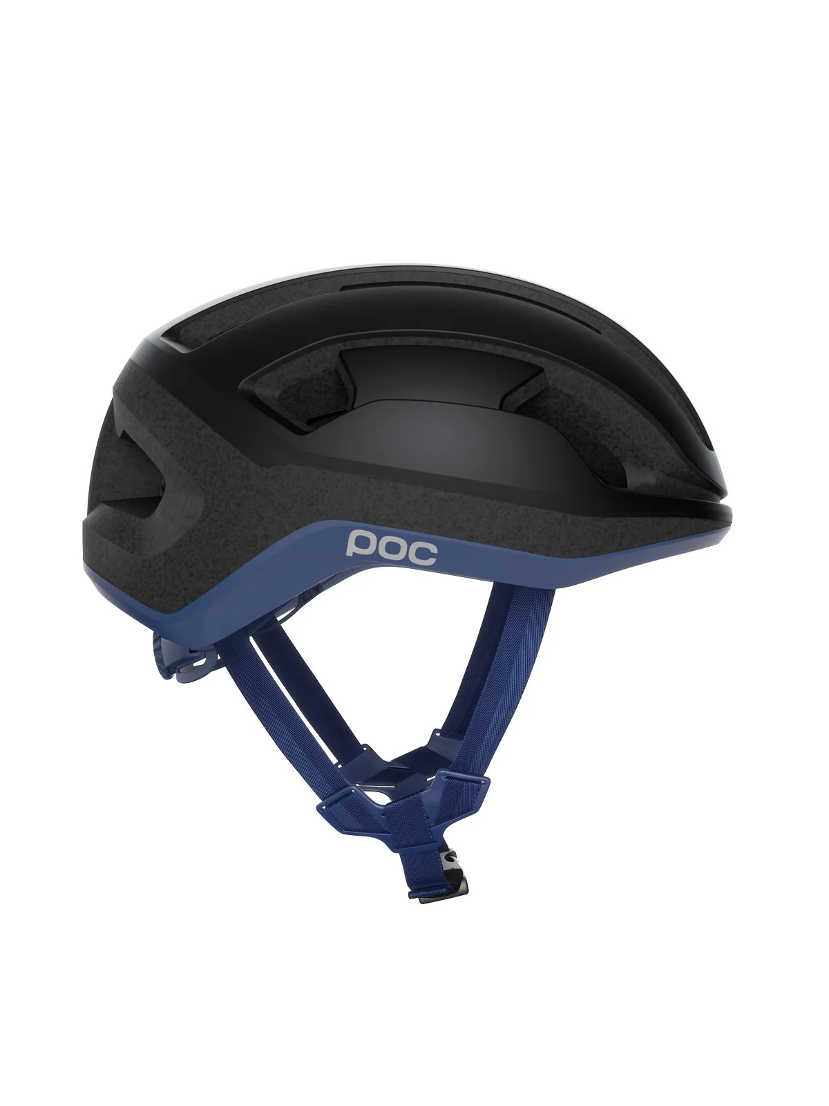 KASK rowerowy POC Omne Lite Wide Fit - Ur. Black/Lead Blue Matt - Image 4