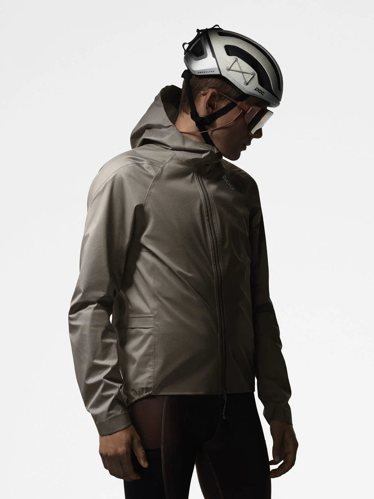 Kask rowerowy POC Omne Ultra MIPS - Arg. Silver Matt - Image 3