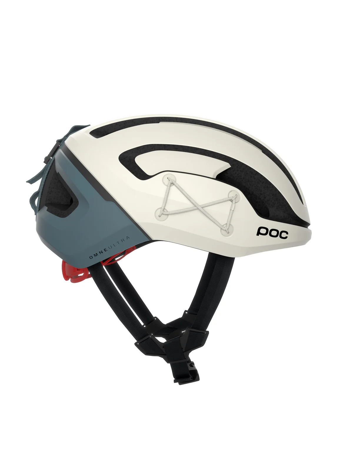 Kask rowerowy POC Omne Ultra MIPS - Sel. Off-White/Cal. Blue Matt - Image 2