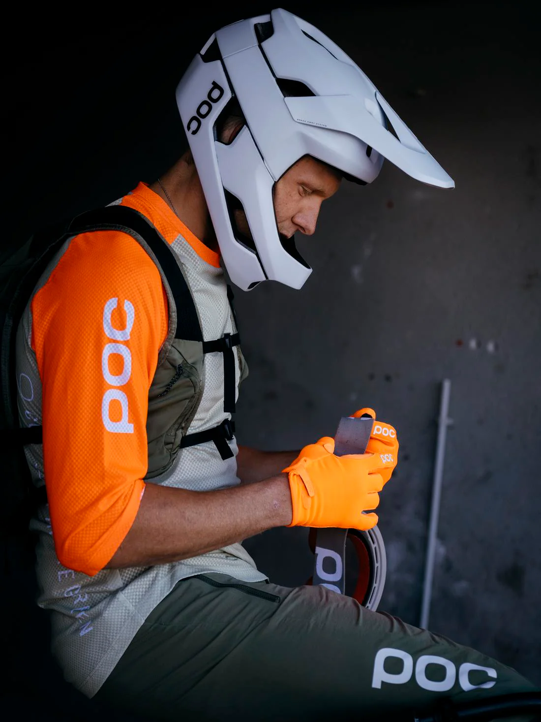 Kask rowerowy POC OTOCON - Hydr. White Matt - Image 2
