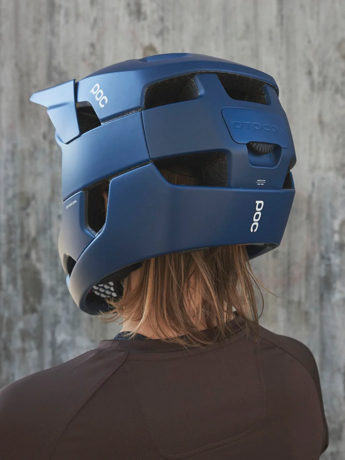 Kask rowerowy POC OTOCON - Lead Blue Matt - Image 3